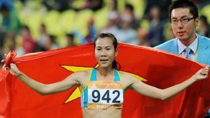 Truong Thanh Hang wins silver medal in women’s 1500m